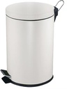 Pedaalemmer 5 Liter, V-Part - Wit 