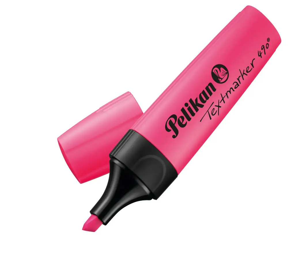 pelikan textmarker (roze)