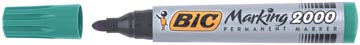 Permanent Stift Bic (Groen, Ronde Punt)