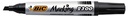 Permanent Stift Bic (Zwart, Schuine Punt)
