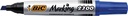 Permanent Stift Bic (Blauw, Schuine Punt)