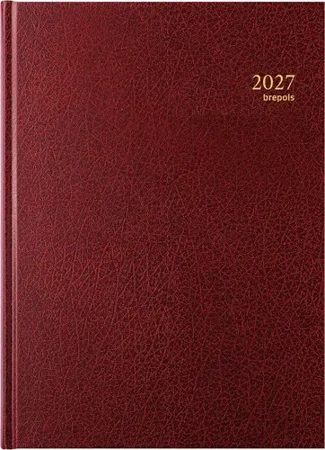 Brepols agenda, Bremax 2 Santex, bordeaux, 2027