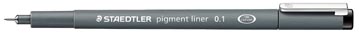 Pigmentliner Staedtler (Dikte 0,1Mm, Zwart) 