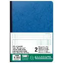 Register met uitgesneden hoofd - 29,7x21cm - 2 kolommen op 1 pagina - 34 lijnen - 80 blad - Geassorteerde kleuren