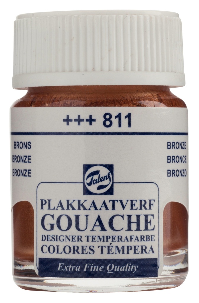 Talens Gouache Extra Fine Quality Fles 16 Ml Brons 811