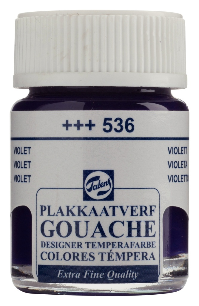 Talens Gouache Extra Fine Quality Fles 16 ml Violet 536