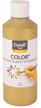 Creall Color+ Plakkaatverf Goud, 250ml