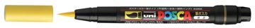 Posca Brush 1-10Mm Geel