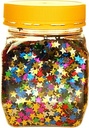 Confetti Sterren 6 Mm Kleuren Mix 130 G