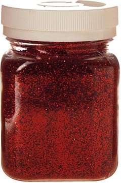 Glitterpoeder Met Strooideksel 115 G Rood