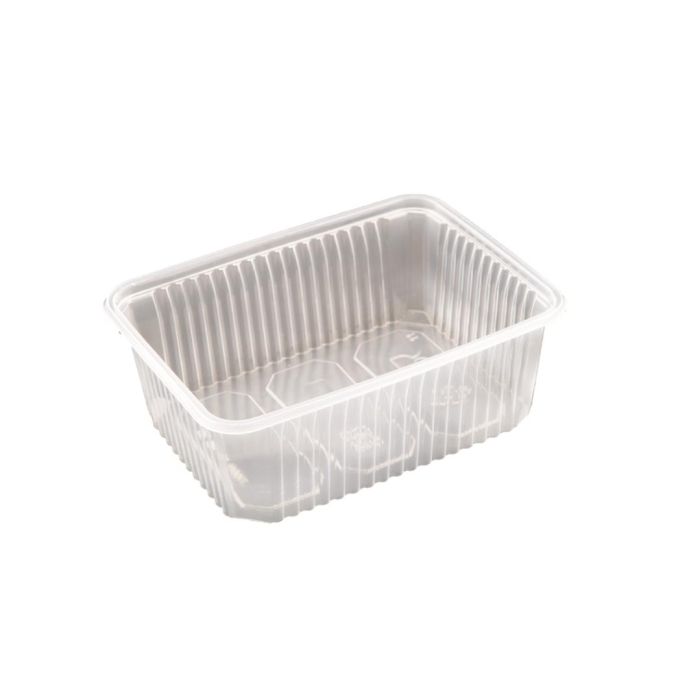 Potje 1,5KG Microgolf 50St (Transparant, 180X133X87Mm)