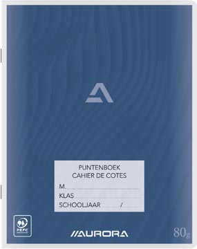 PUNTENBOEKJE/EVALUATIESCHRIFT (A5)