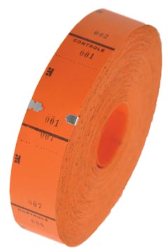Rol 1000 Tickets (Oranje)