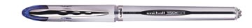 Uni Ball Vision Elite 200 roller, schrijfbreedte 0,6 mm, punt 0,8 mm, blauw