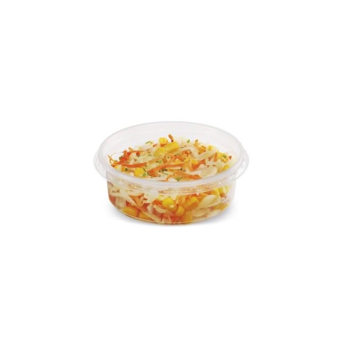 Rond potje pp tusipack 100 stuks (200ml)