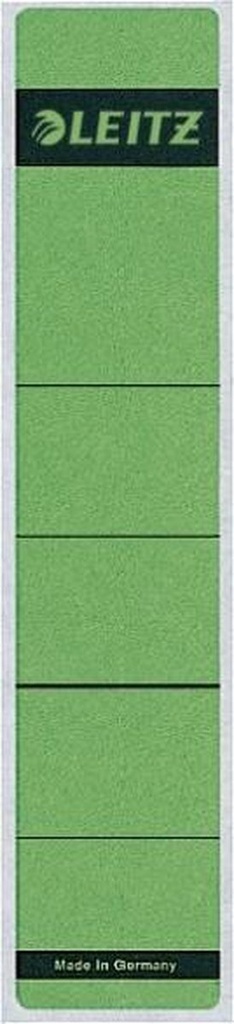 Rugetiketten 10 Stuks (Kort-Smal, Groen)