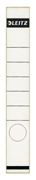 Rugetiketten 10 Stuks (Smal-Lang, Wit)