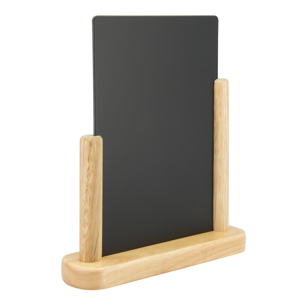 Tafelkrijtbord Elegant 15x21cm beuk