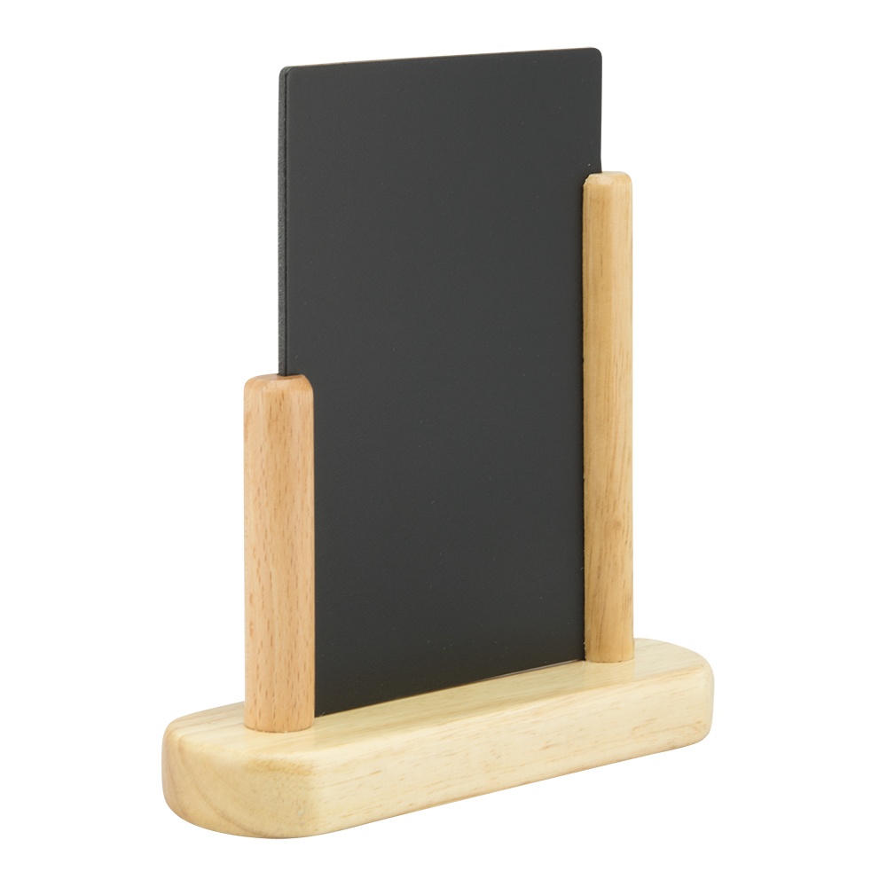 Tafelkrijtbord Elegant 10x15cm beuk 