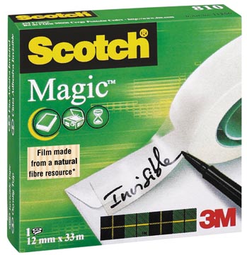 SCOTCH MAGIC TAPE (12MMX33M, 1ROL)