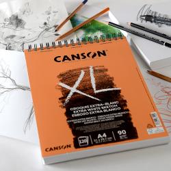 Canson Schetsblok Xl A5 90Gr Ringen Lange Zijde
