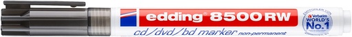 [8500RWZ] -Cd-Marker Zwart Afwasbaar Edding