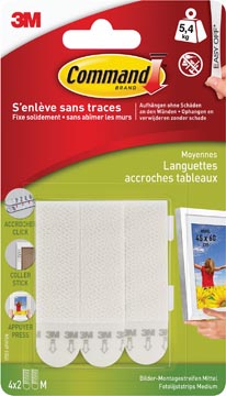 [17201C] Command Fotolijststrips Med.5 Kg