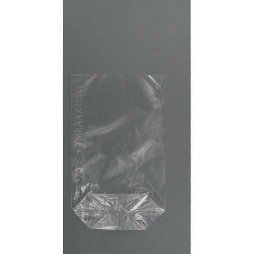 [VPP145235] POLYPROPZAKJE MET KRUISBODEM 100 STUKS (145X235MM)