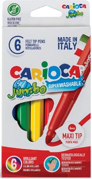 [40568] D.6 Stiften Carioca Jumbo Karton