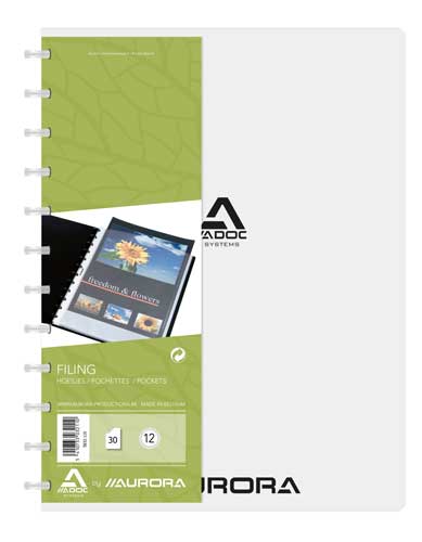 [5832110] D-BIND-EX ADOC 30 HOESJES TRANSPARANT
