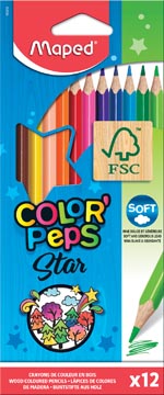[183212] Doos 12 Color'Peps Maped Kleurpotloden