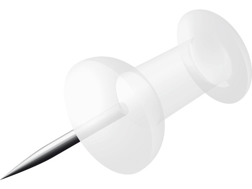 [999CR] DOOSJE 40 PUSH PINS 5TRANSPARANT°