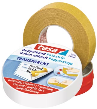 [5338] DUBBELZIJDIGE TAPE 15MMX10M TESA
