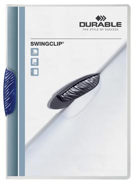 [D226007] Dur.Swingclip Wit Met Blauwe Clip A4
