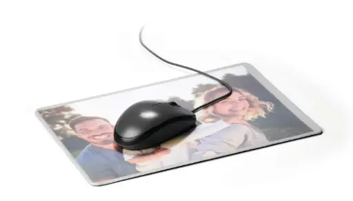 [D5747] Durable, muismat PLUS extra flat rechthoekig, transparant 