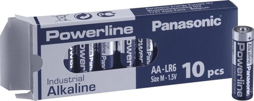 [12608] AA batterij panasonic 10 STUKS