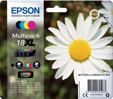 [EPST181640] EPSON 18XL MULTIPACK XP-205