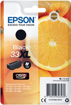 [C13T33514012] EPSON 33XL XP640 ZWART