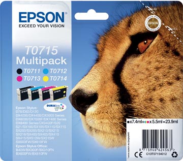 [EPST071540] EPSON T0715 DX4050 MULTIPACK