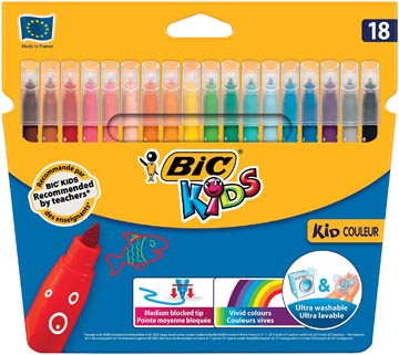 [841799] Bic Kids couleur kleurstiften M x18