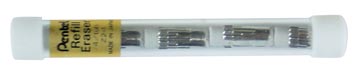 [Z2-1N] Etui Met 4 Gommetjes Vr Pentel