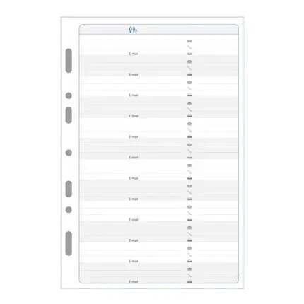 [E*28216E] exatime 21 adres en telefoonblaadjes
