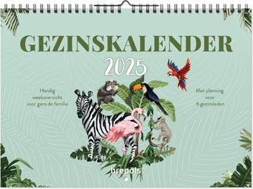 [186599000040] Familieplanner Kalender Weekoverzicht