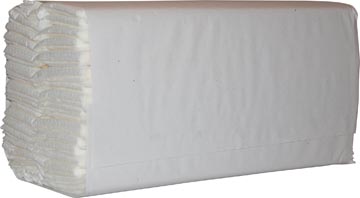 [B8760] 120 Handdoekjes Wit 23X33Cm C-Vouw 2L.