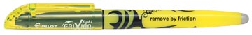[375132] FRIXION UITWISBARE MARKER GEEL