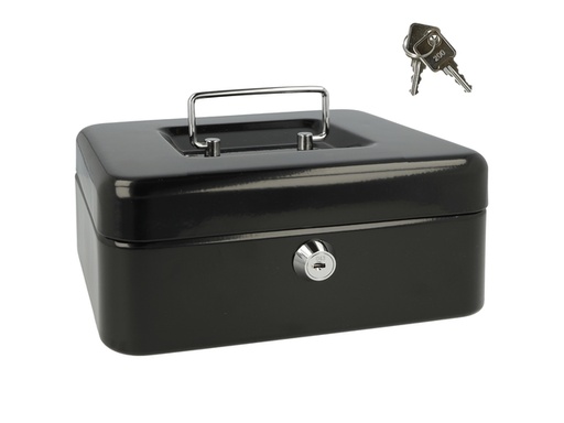 [8410-11] Geldkoffertje (205X160X85 Zwart)