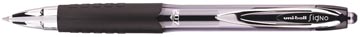 [UMN207Z] -Uni-ball intrekbare roller Signo RT207 zwart, 0.4mm 