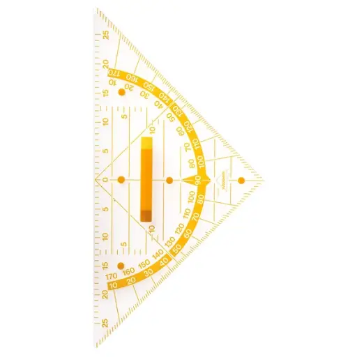 [1101715] geodriehoek 60cm klas