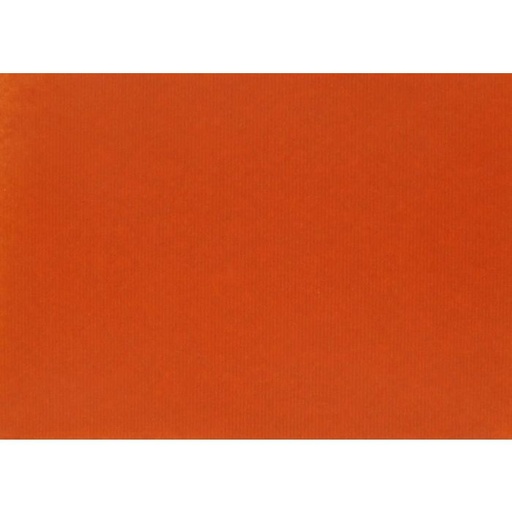 [15010394] Geschenkpapier bruine effen kraft 60gr - oranje - 50cm x 50m