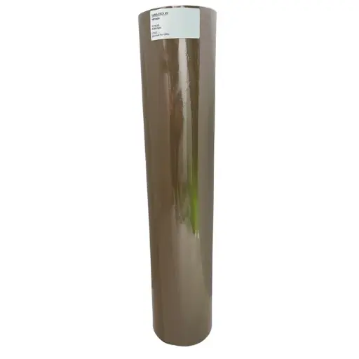 [15010424] Geschenkpapier bruine effen kraft 60gr - goud - 70cm x 200m